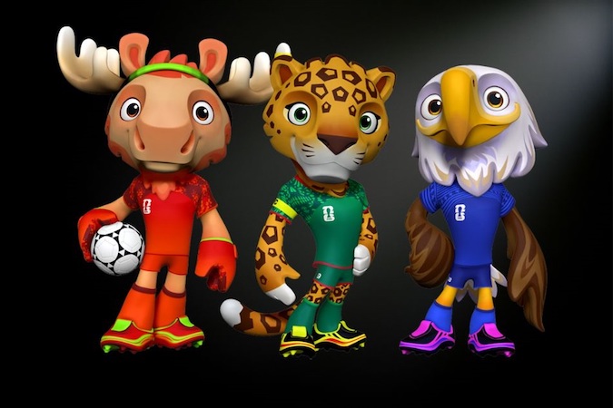 Colourful Trio Of Mascots Unveiled For First FIFA World Cup Co hosted Colourful Trio Of Mascots Unveiled For First FIFA World Cup Co hosted