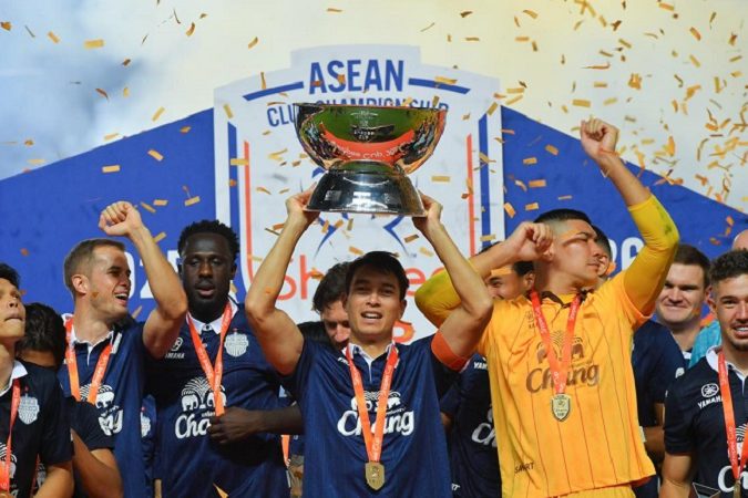 Buriram celebrate