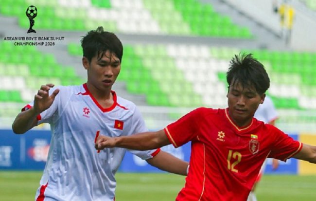 Mynanmar U19 vs VN