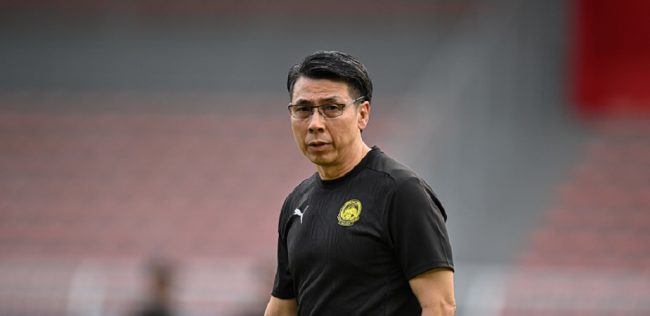 Malaysia coach Tan Cheng Hoe. Credit SPORTFIVE
