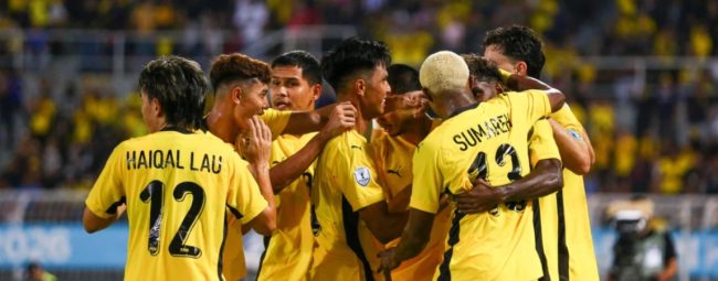 Malaysia celebrate